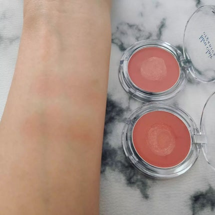 オーガニックチーク&アイカラークリーム/ブルークレール/ジェル・クリームチークを使ったクチコミ(5枚目)