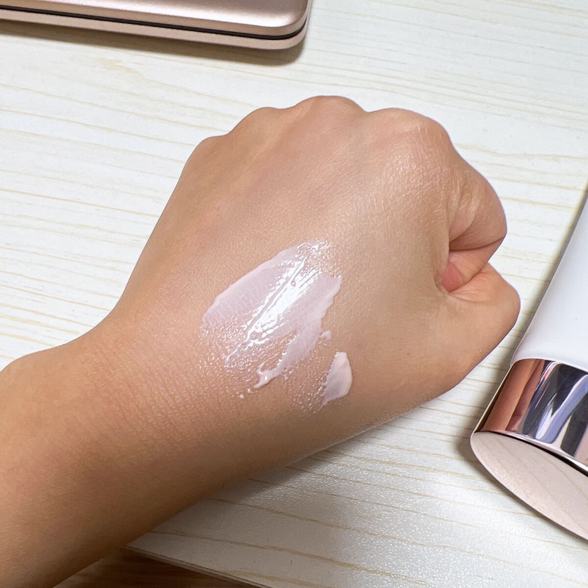 ウォータースプラッシュサンクリーム セラミド/espoir/日焼け止めクリームを使ったクチコミ（3枚目）