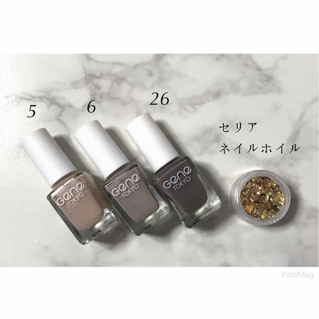 gene TOKYO ネイル/DAISO/マニキュアを使ったクチコミ（2枚目）