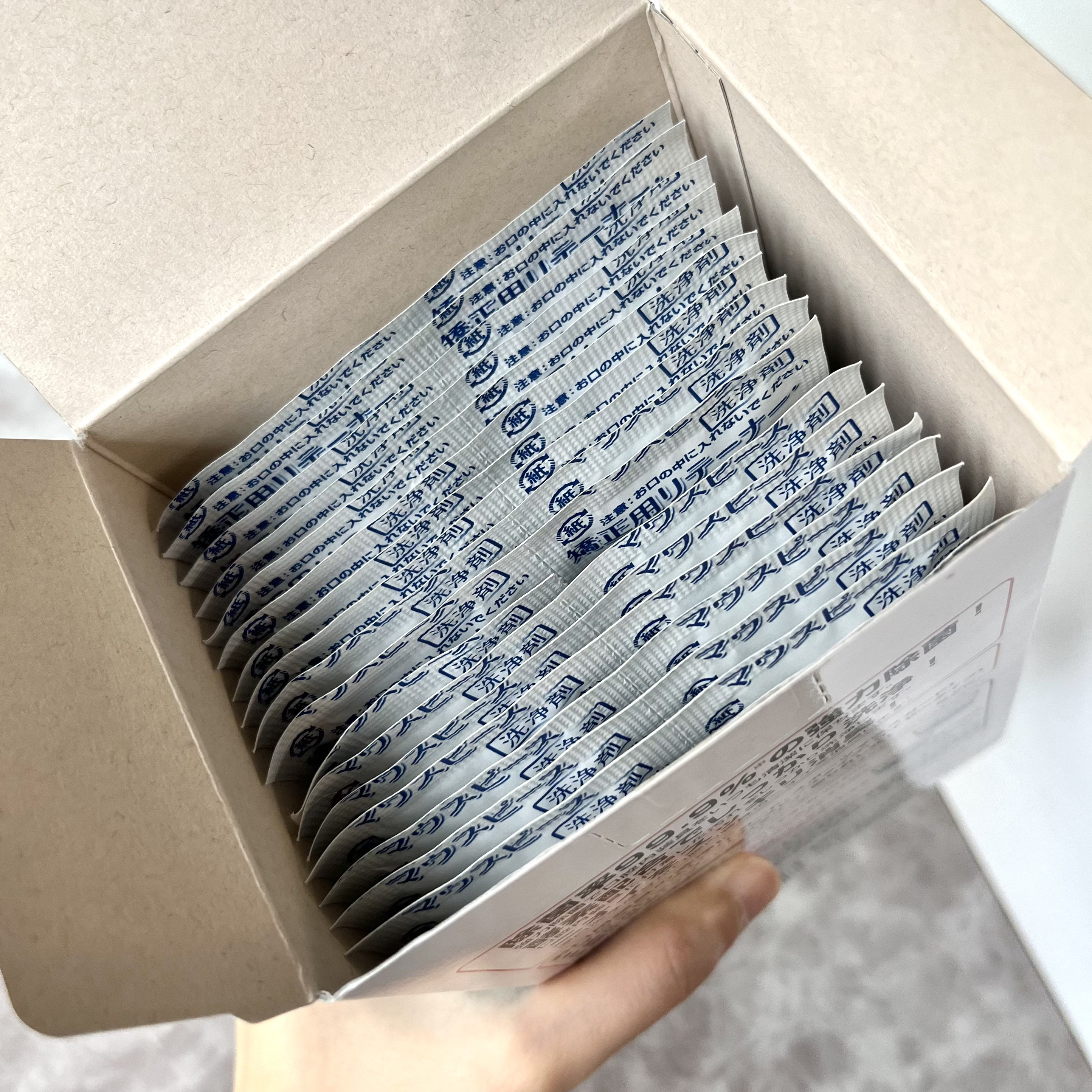 マウスピース（ガード）矯正用リテーナー洗浄剤 /matsukiyo/その他オーラルケアを使ったクチコミ（2枚目）