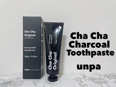 Cha Cha Charcoal Black Toothpaste/unpa/歯磨き粉を使ったクチコミ（1枚目）
