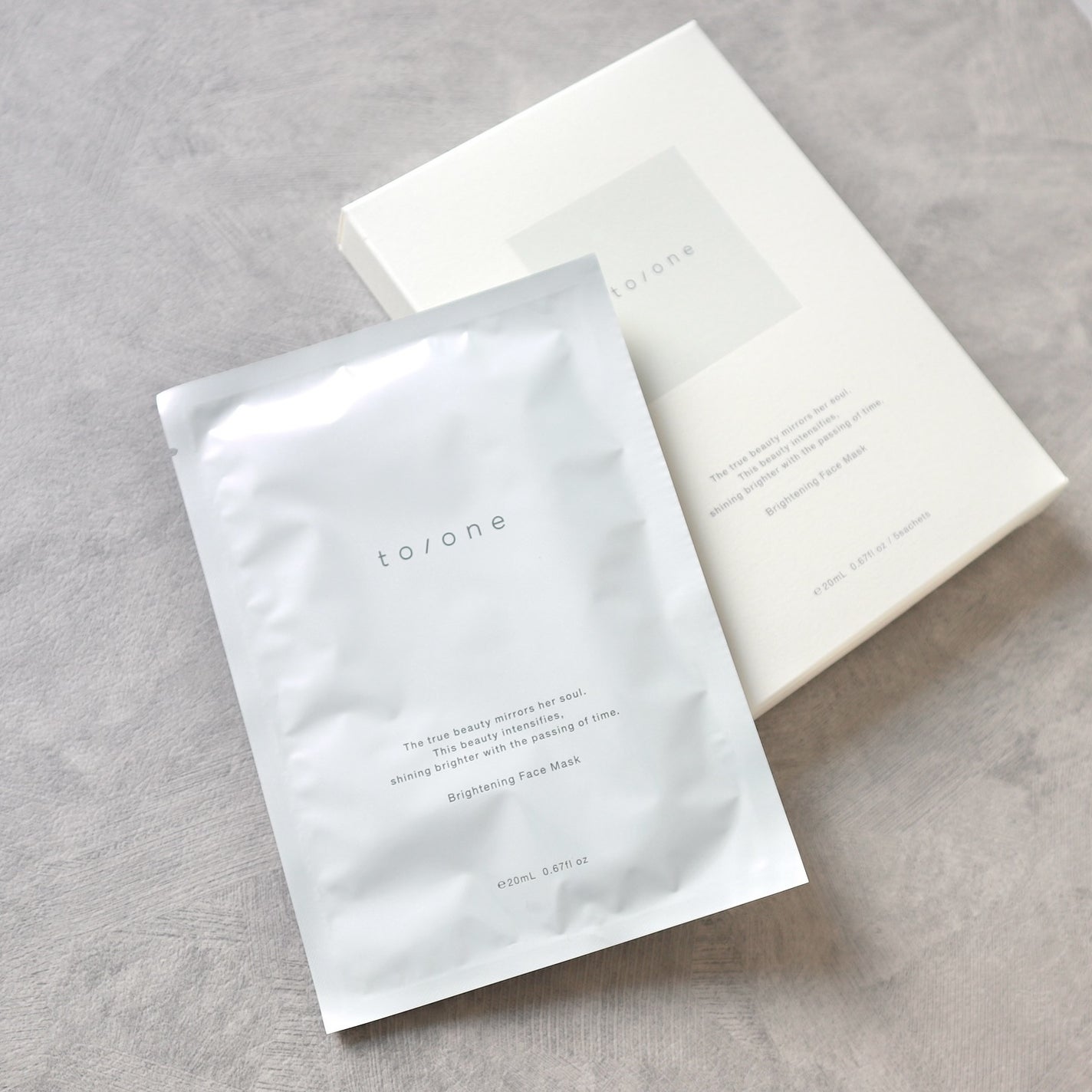 トーン ブライトニング フェイスマスク/to/one/シートマスク・パックを使ったクチコミ(1枚目)