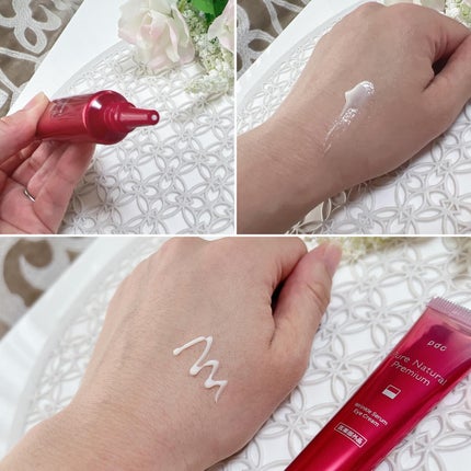 ピュア ナチュラル プレミアム リンクルセラム アイクリーム【医薬部外品】/pdc/アイケア・アイクリームを使ったクチコミ(2枚目)