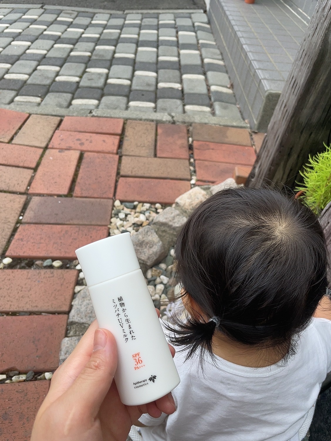 植物から生まれたミツバチUVミルク/アピセラピーコスメティクス/日焼け止めミルクを使ったクチコミ（2枚目）