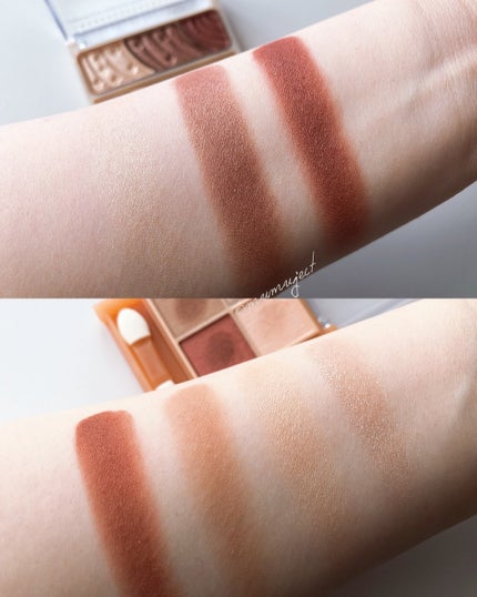 トーンアップアイシャドウ/CEZANNE/アイシャドウパレットを使ったクチコミ(5枚目)