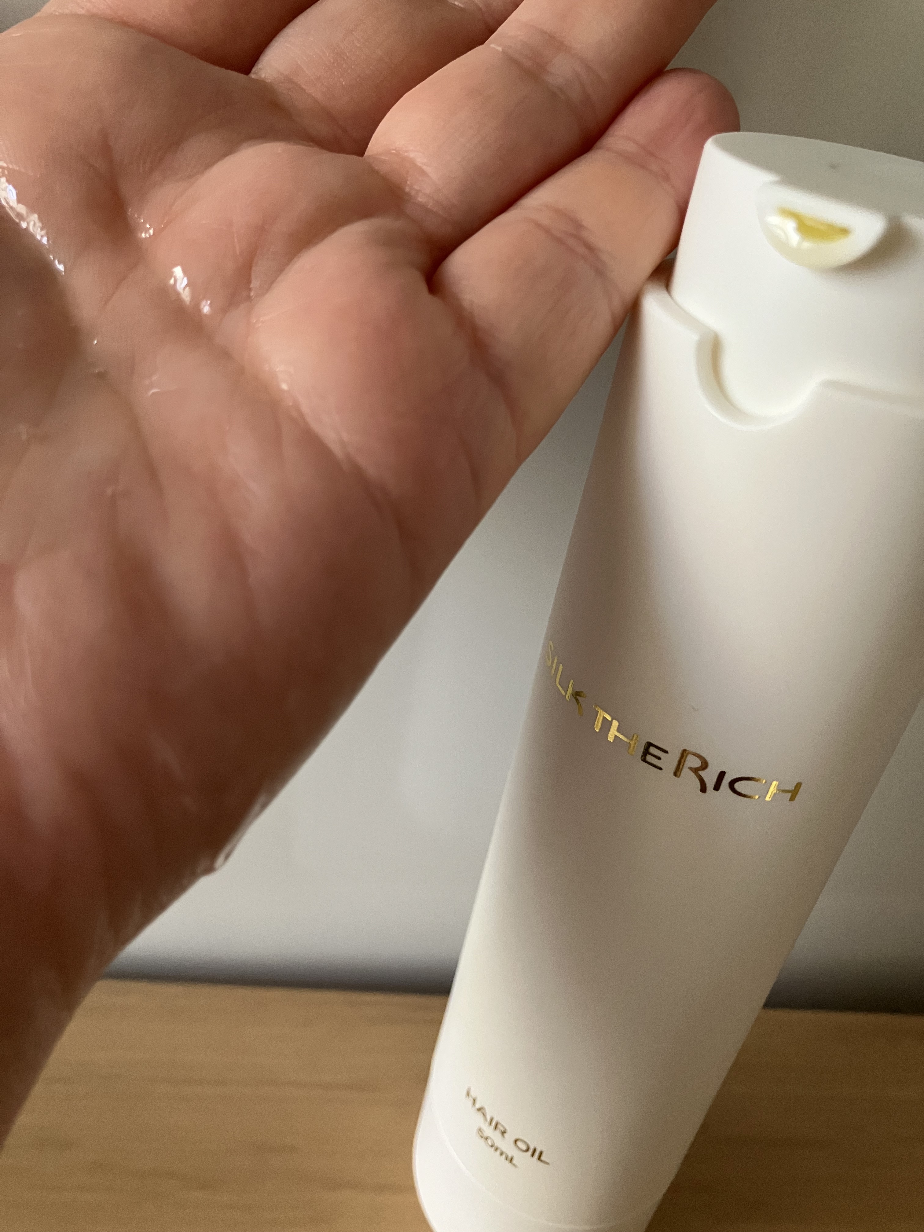 ザ・リッチ ヘアオイルGPF/SILK THE RICH/ヘアオイルを使ったクチコミ（3枚目）