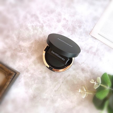 オリジナル ピュア セラム カバーアップ クッション/bareMinerals/クッションファンデーションを使ったクチコミ(5枚目)