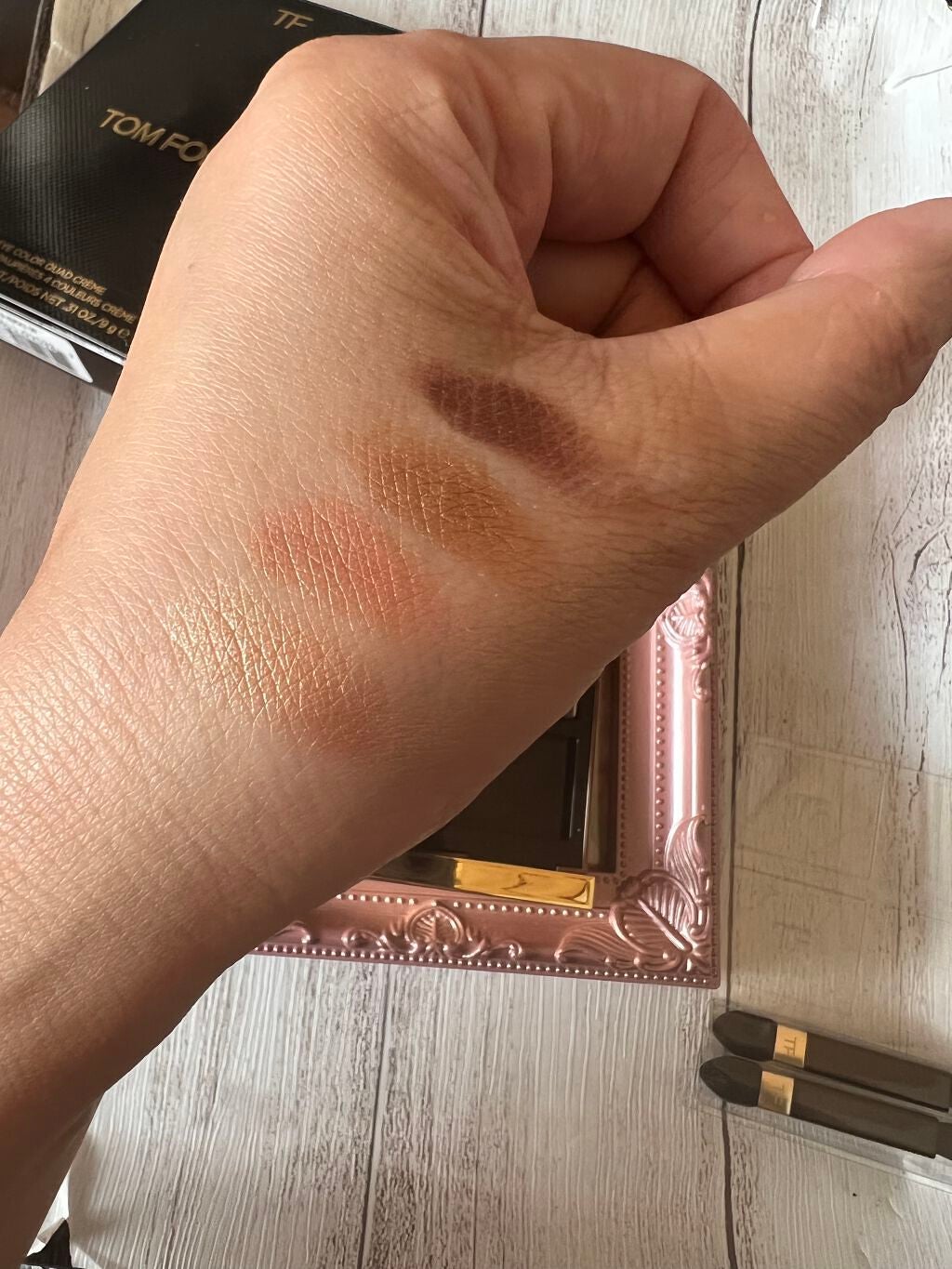 アイ カラー クォード/TOM FORD BEAUTY/アイシャドウパレットを使ったクチコミ(3枚目)