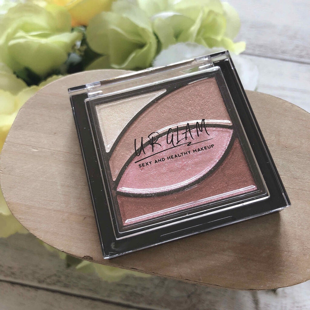 UR GLAM VELVET EYE COLOR PALETTE/U R GLAM/アイシャドウパレットを使ったクチコミ(1枚目)