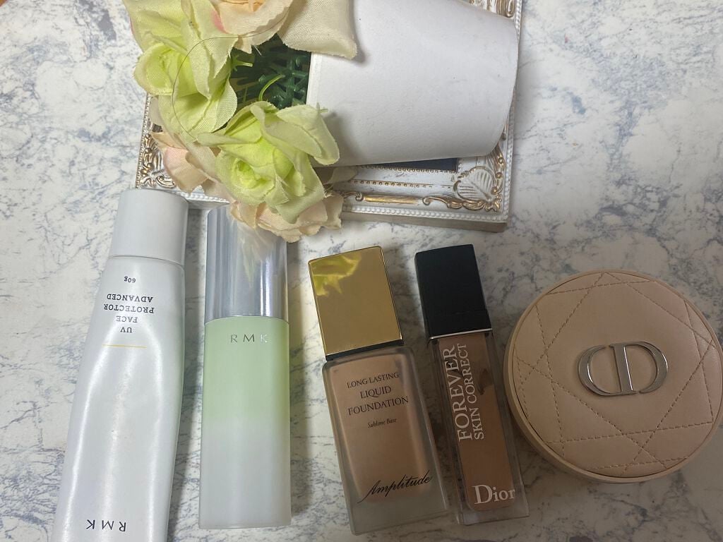 ロングラスティング リキッドファンデーション/Amplitude/リキッドファンデーションを使ったクチコミ(1枚目)