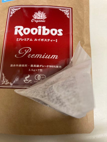 タイガー プレミアムルイボスティーのクチコミ「ルイボスティー大好き♡
オーガニック・プレミアム・ルイボスティーで
のんびりお茶.....」(1枚目)