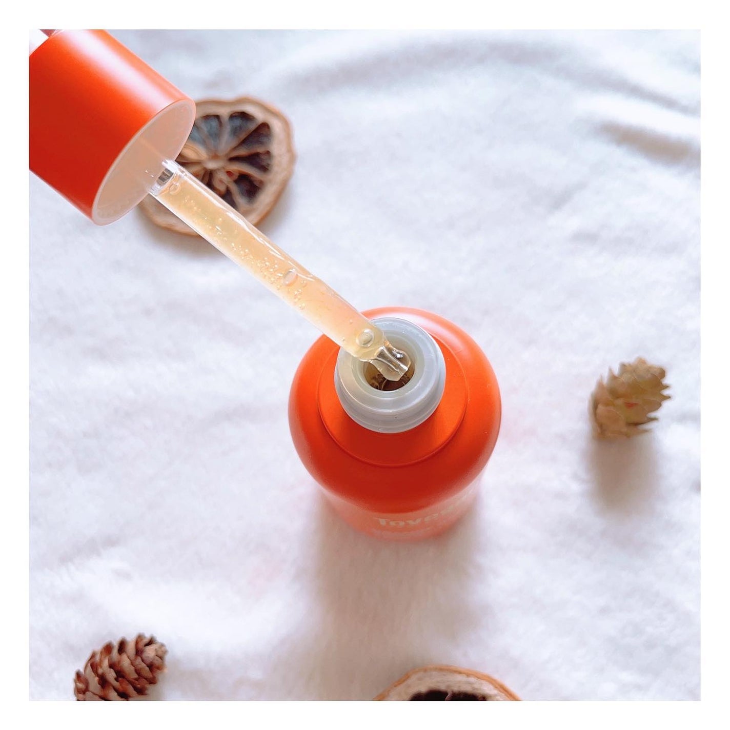 カラーフードシリーズオレンジオアシスセラム/Tovegan/美容液を使ったクチコミ(2枚目)