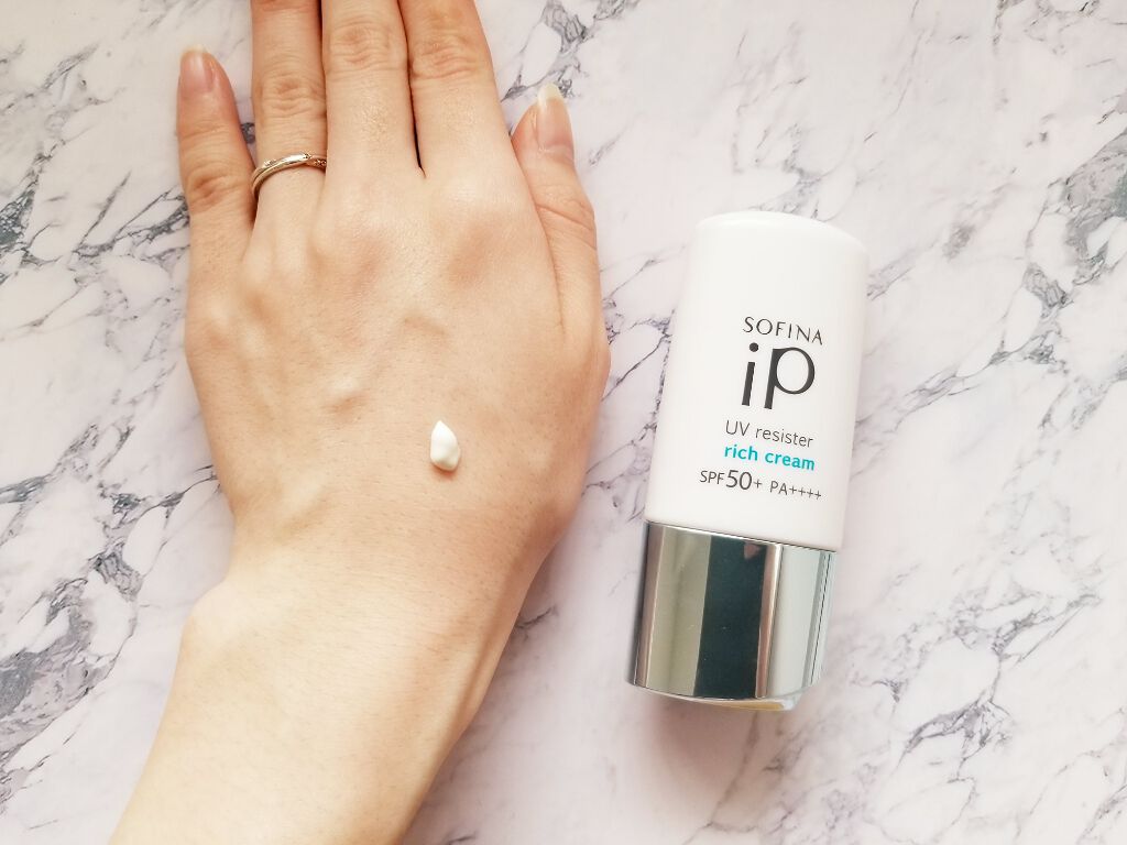 SOFINA iP UV レジスト リッチクリーム/SOFINA iP/日焼け止め・UVケアを使ったクチコミ(2枚目)