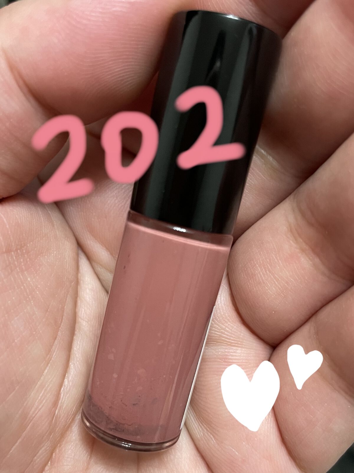 ラプソリュ グロス C422 クレア オブスキュール/LANCOME/リップグロスを使ったクチコミ（2枚目）