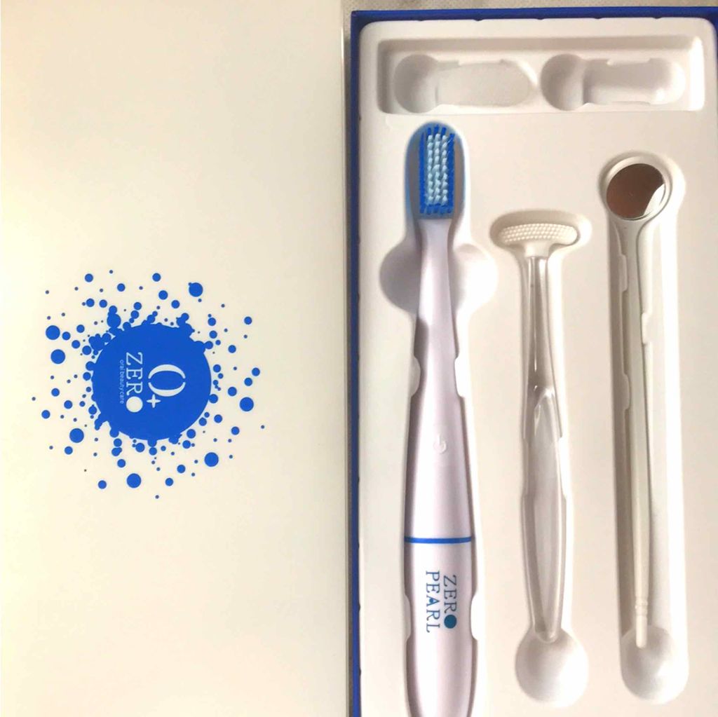 zeropearl LED電動歯ブラシ/ZERO CRYSTAL/電動歯ブラシを使ったクチコミ（1枚目）