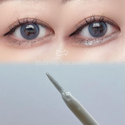 フェアリージュエルアイグリッター/Milk Touch/グリッターを使ったクチコミ(5枚目)