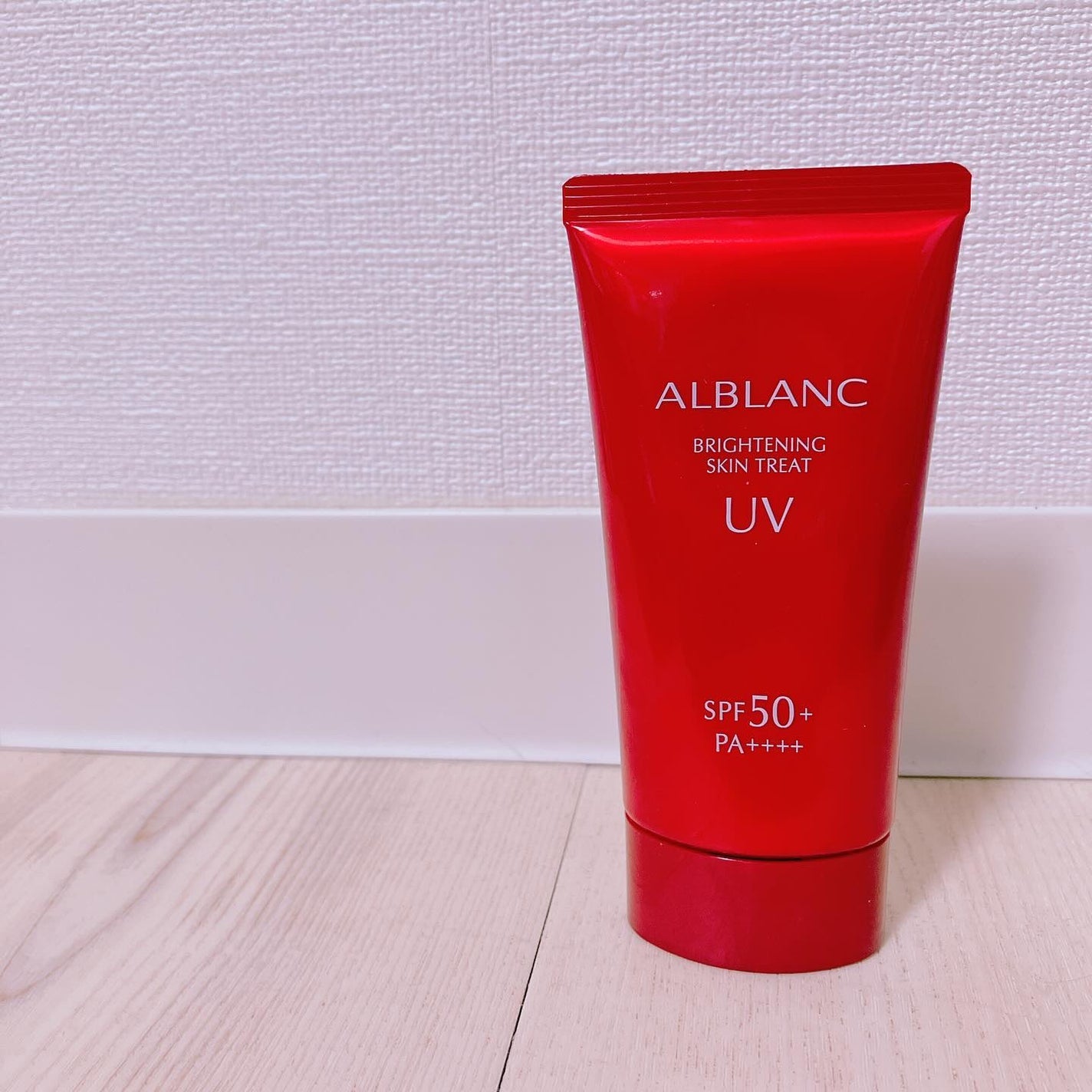 ブライトニングスキントリートUV/ALBLANC/日焼け止めローションを使ったクチコミ(1枚目)