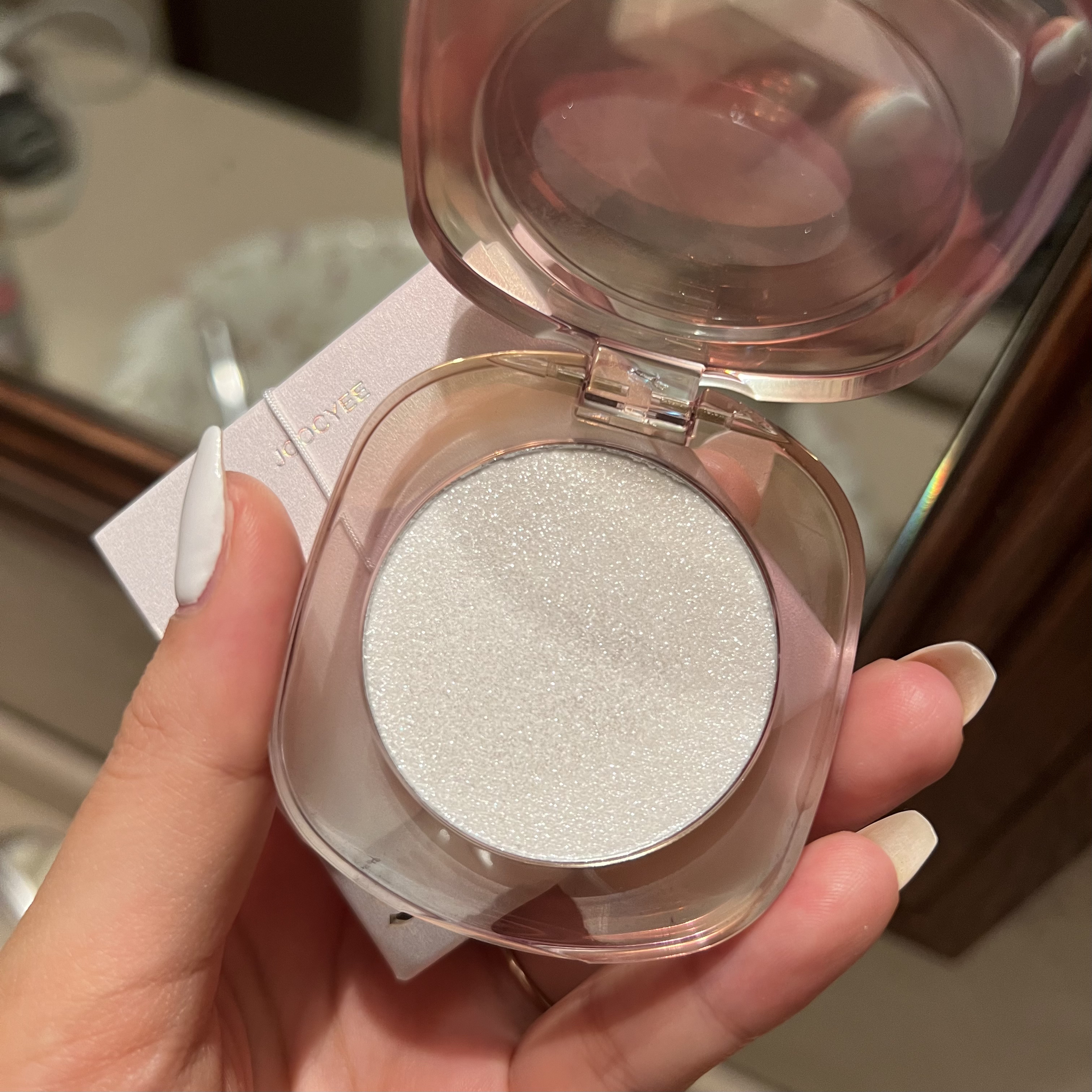 ダイヤモンドシェルハイライト/Joocyee/パウダーハイライトを使ったクチコミ（3枚目）