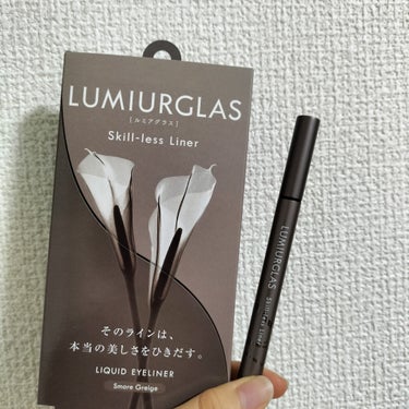 スキルレスライナー/LUMIURGLAS/リキッドアイライナーを使ったクチコミ（1枚目）