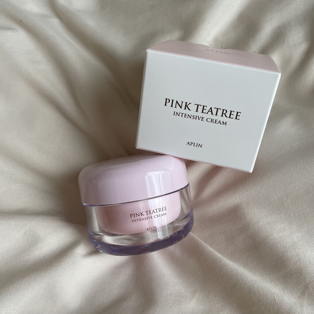 ピンクティーツリークリーム/APLIN/フェイスクリームを使ったクチコミ（2枚目）