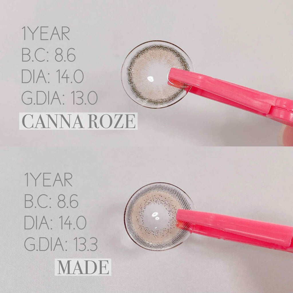 CANNA ROZE 1year/URIA i-DOL/カラーコンタクトレンズを使ったクチコミ(3枚目)