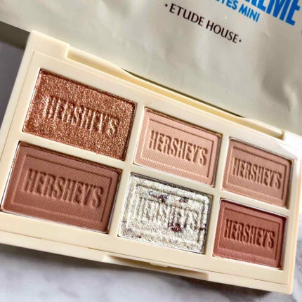 ハーシー プレイカラーアイズミニ/ETUDE/アイシャドウパレットを使ったクチコミ(4枚目)
