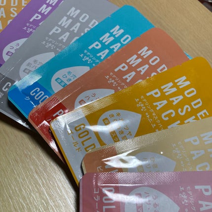 モデリングマスクパック/DAISO/シートマスク・パックを使ったクチコミ(2枚目)