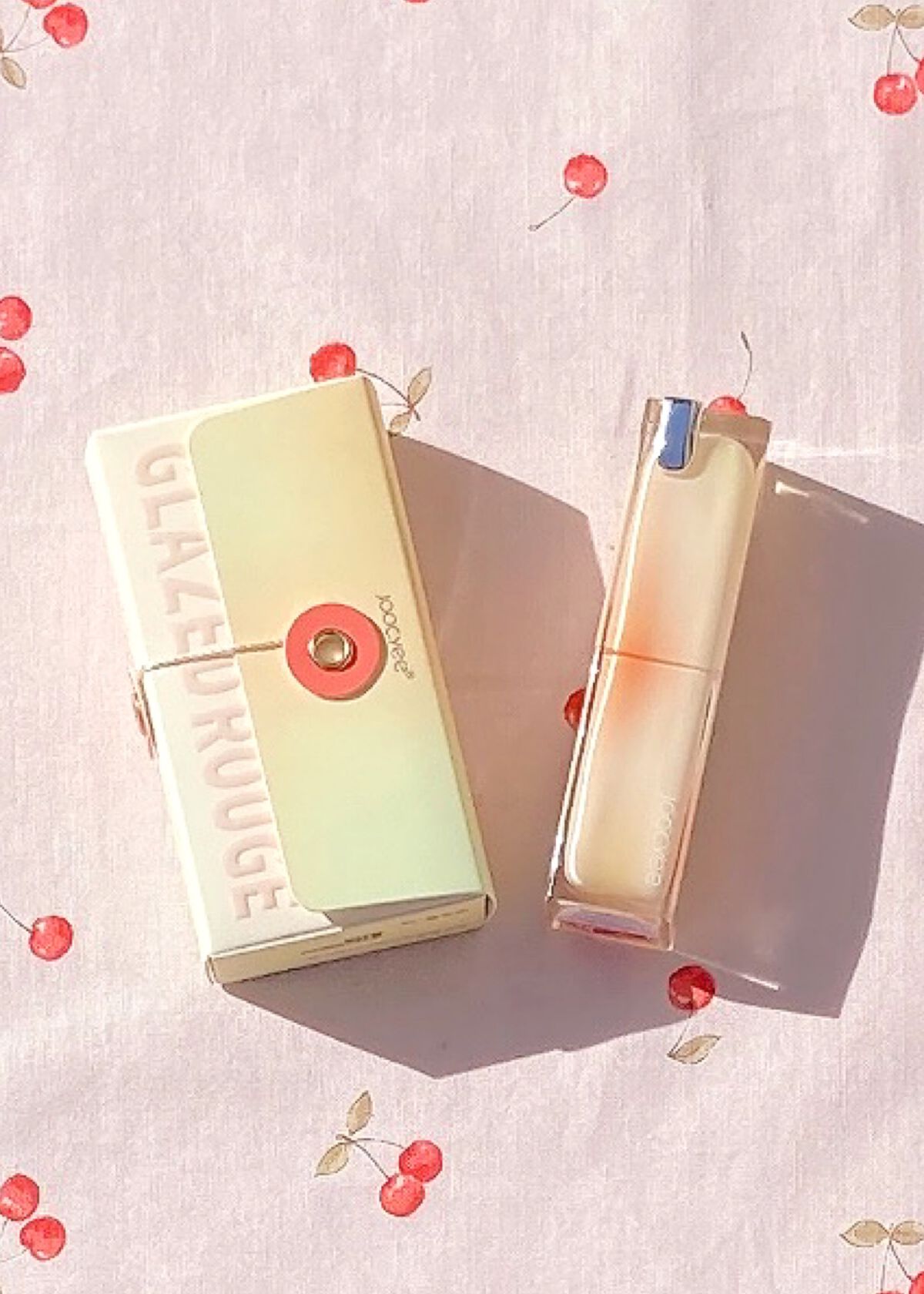 夏禅シリーズ 水光シアーリップスティック/Joocyee/口紅を使ったクチコミ(2枚目)