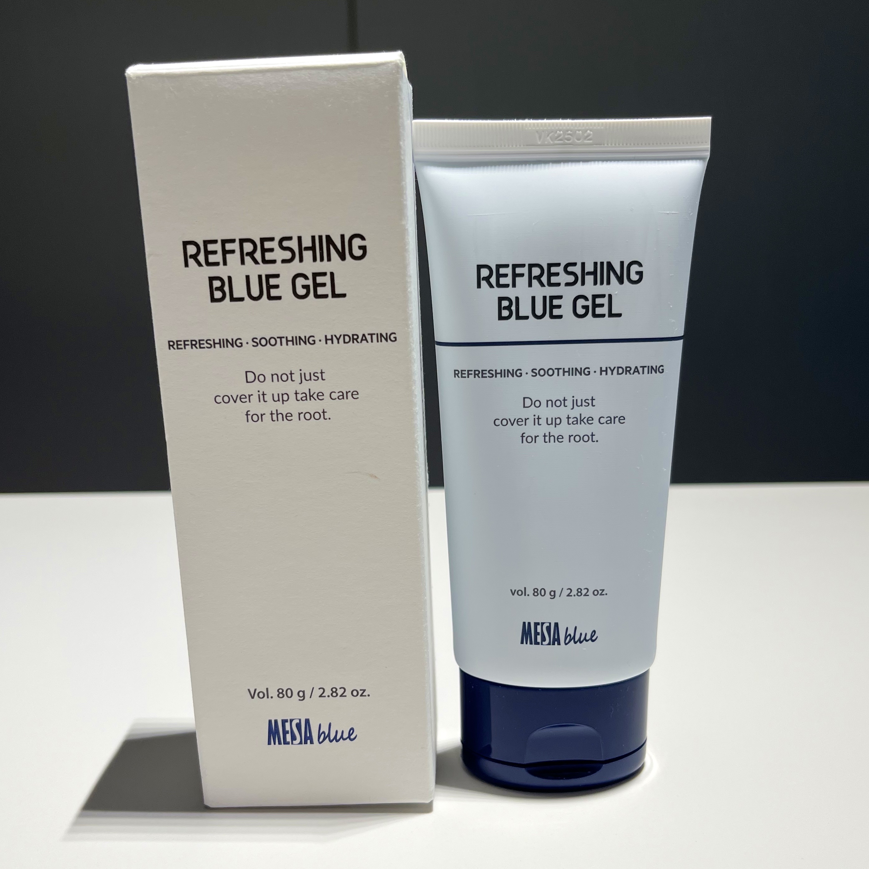 メサブルーリフレッシングブルージェル/MESAblue/フェイスクリームを使ったクチコミ（2枚目）