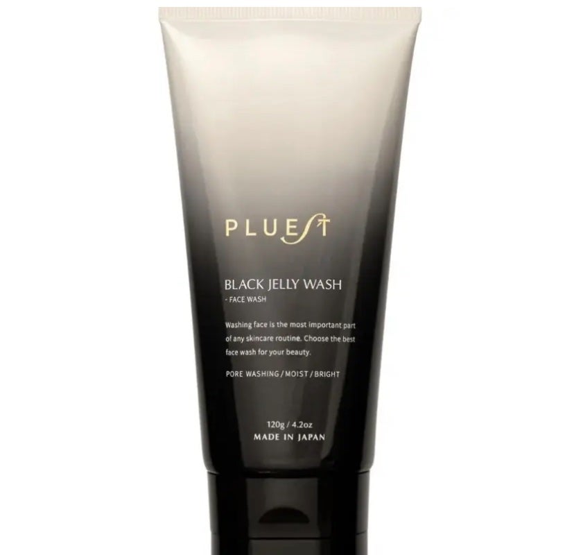BLACK JELLY WASH(ブラックジェリーウォッシュ)/PLUEST/その他洗顔料を使ったクチコミ(1枚目)