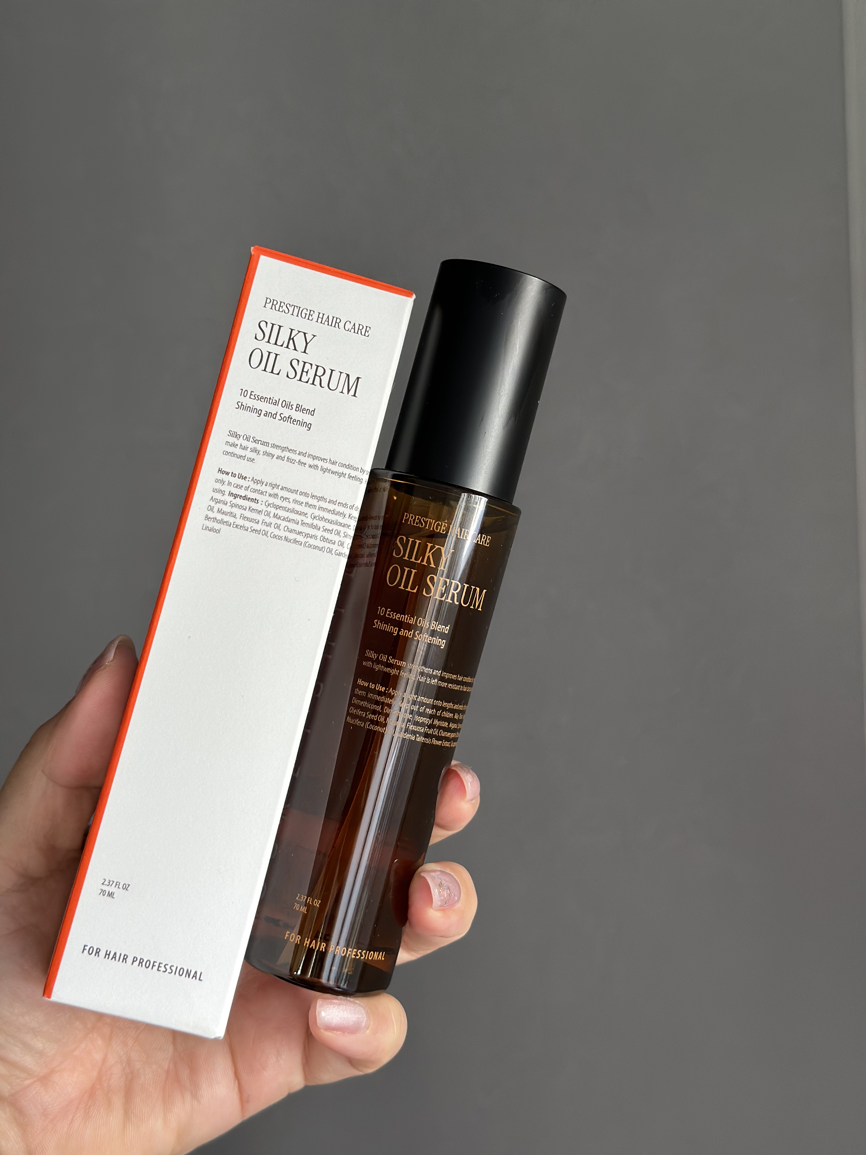 SILKY OIL SERUM/CULRY SHYLL/ヘアオイルを使ったクチコミ（1枚目）