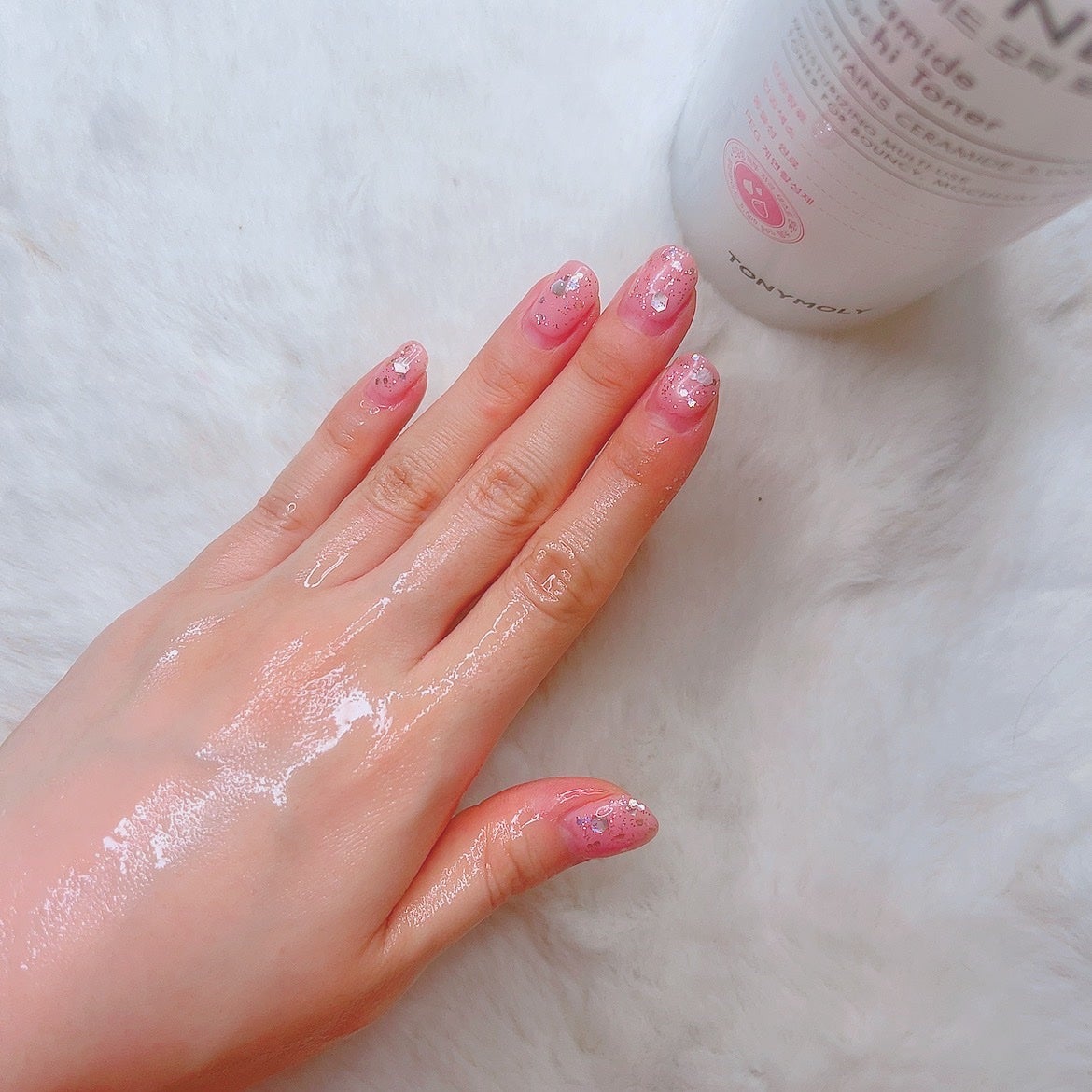 Wonder Ceramide Mochi Toner(トニーモリーワンダーCモチトナー)/TONYMOLY/化粧水を使ったクチコミ(4枚目)