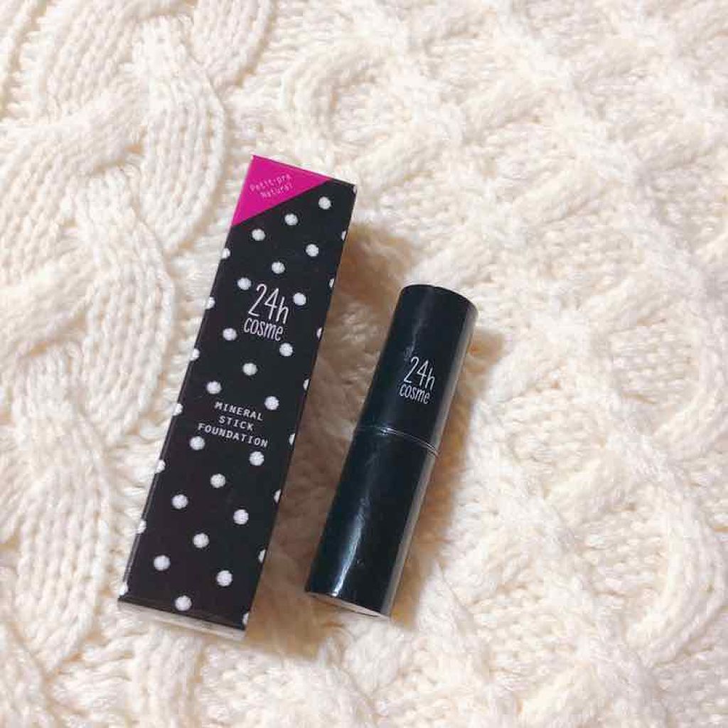 24 ミネラルスティックファンデ/24h cosme/その他ファンデーションを使ったクチコミ(1枚目)