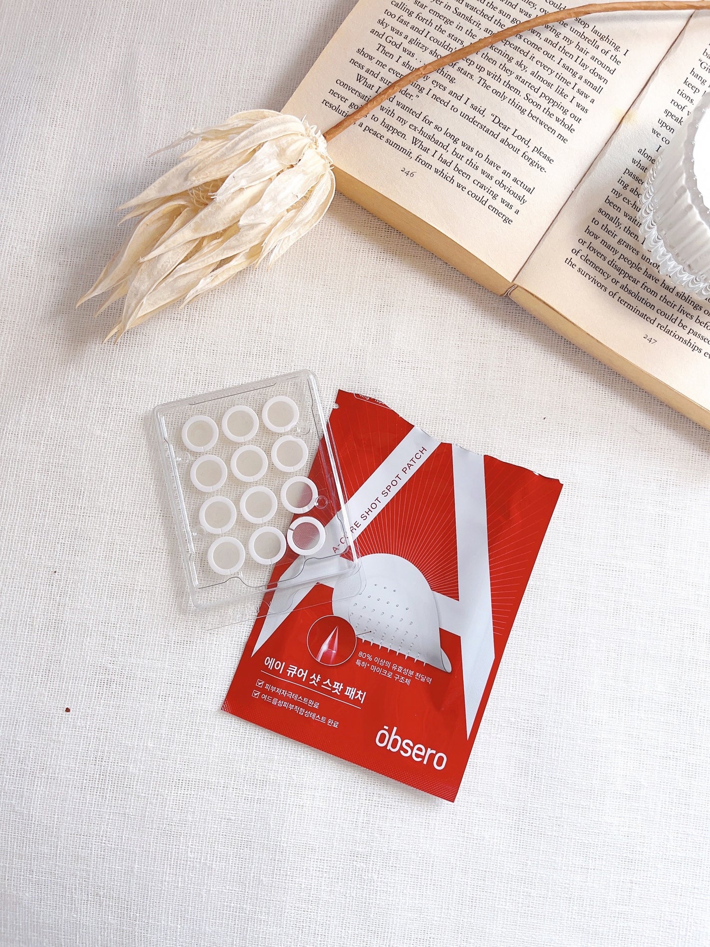 エーキュアショットスポットパッチ/obsero/にきびパッチを使ったクチコミ(2枚目)