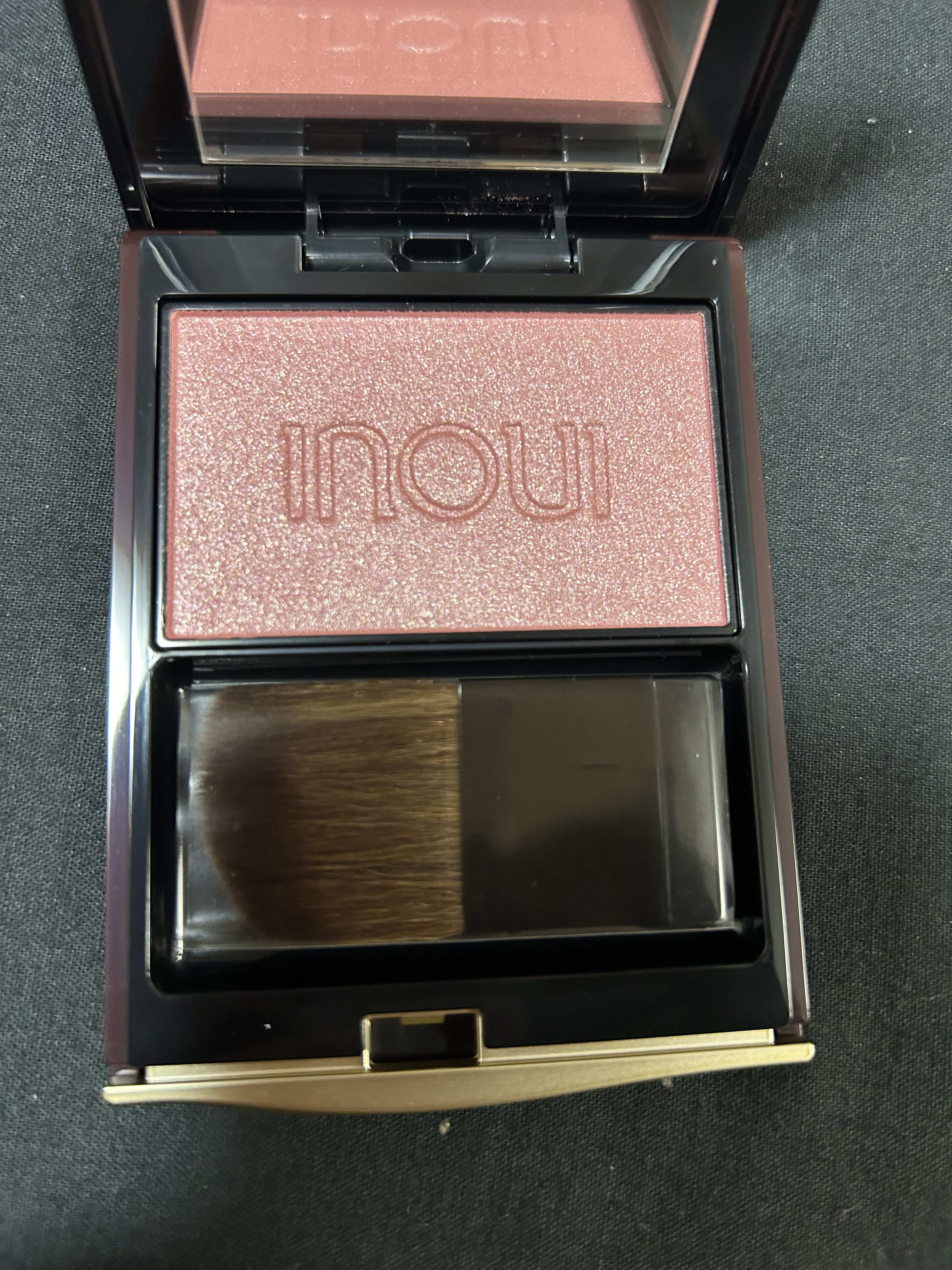 インウイ チーク 01 ナチュラルピンク/INOUI/パウダーチークを使ったクチコミ（3枚目）