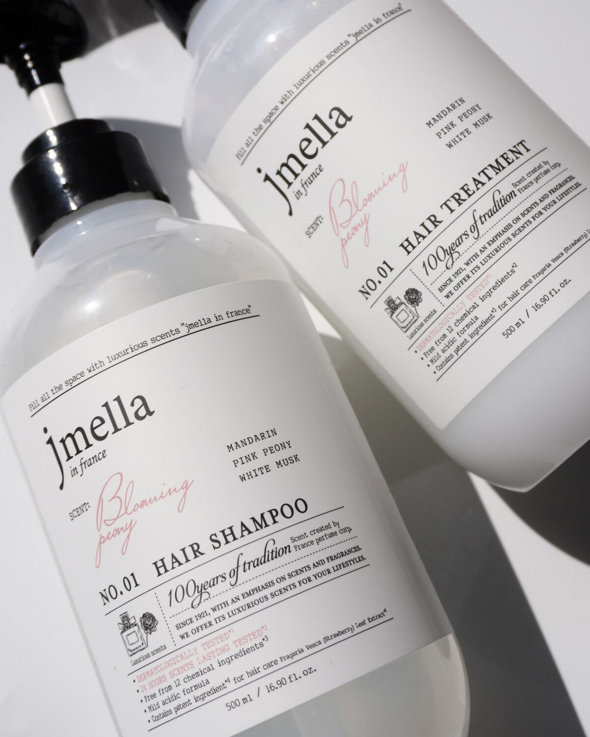 インフランス シャンプー スパークリングロゼ／トリートメント スパークリングロゼ/jmella/市販シャンプーを使ったクチコミ（2枚目）