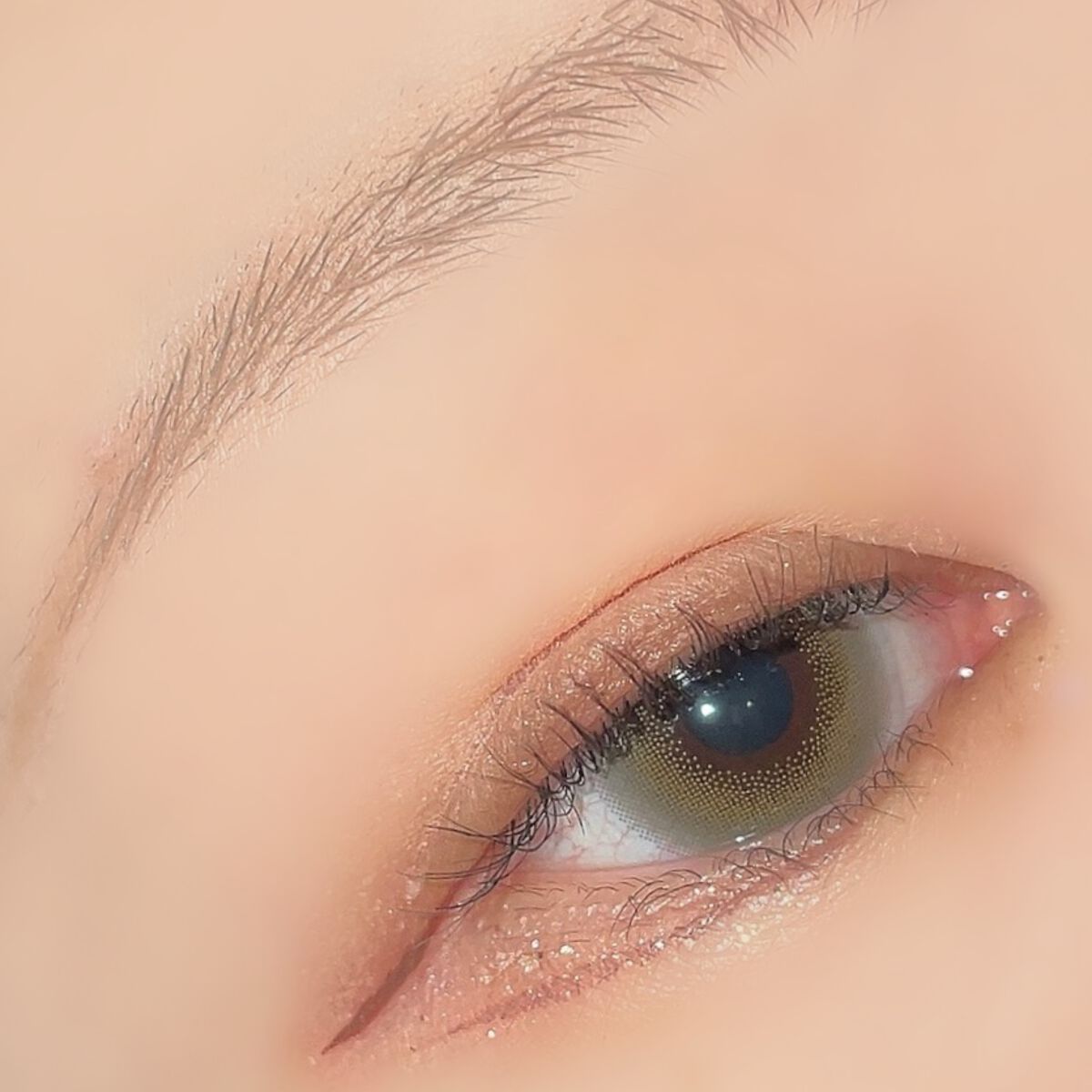 Cheritta 1day ベビーグレージュ(Baby Grege)/Cheritta/ワンデー（１DAY）カラコンを使ったクチコミ（2枚目）