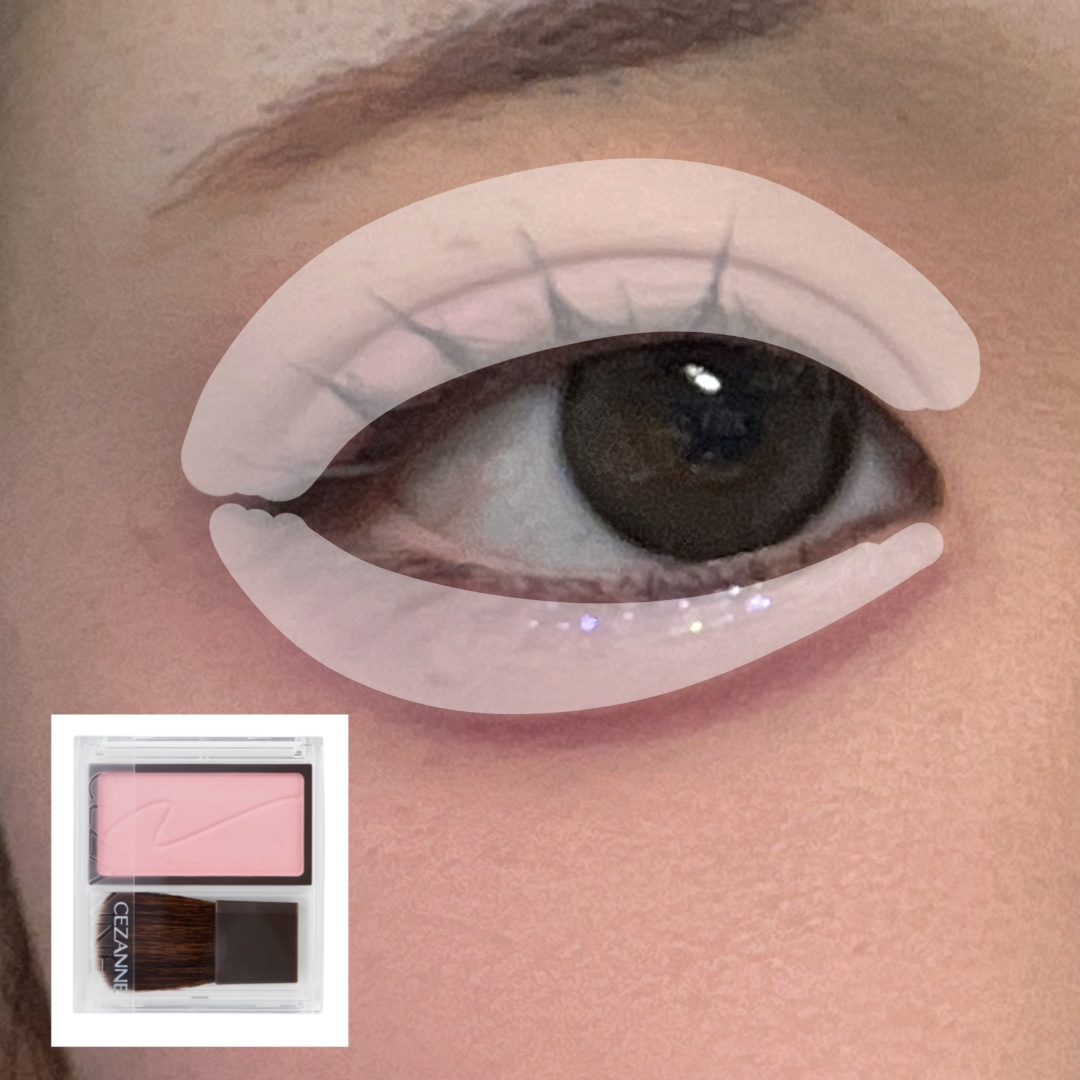 クリーミータッチライナー/キャンメイク/ジェルアイライナーを使ったクチコミ（2枚目）