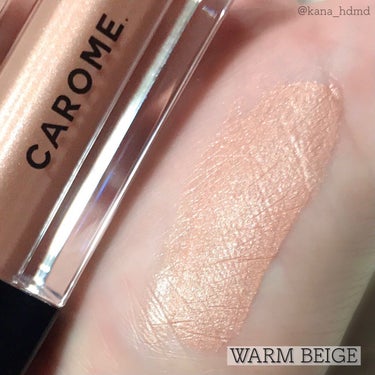 CAROME. メルティングフィットアイシャドウ のクチコミ「CAROME.　メルティングフィットアイシャドウ　レビュー💄


♡･･*･･♡･･*･･♡･.....」（3枚目）