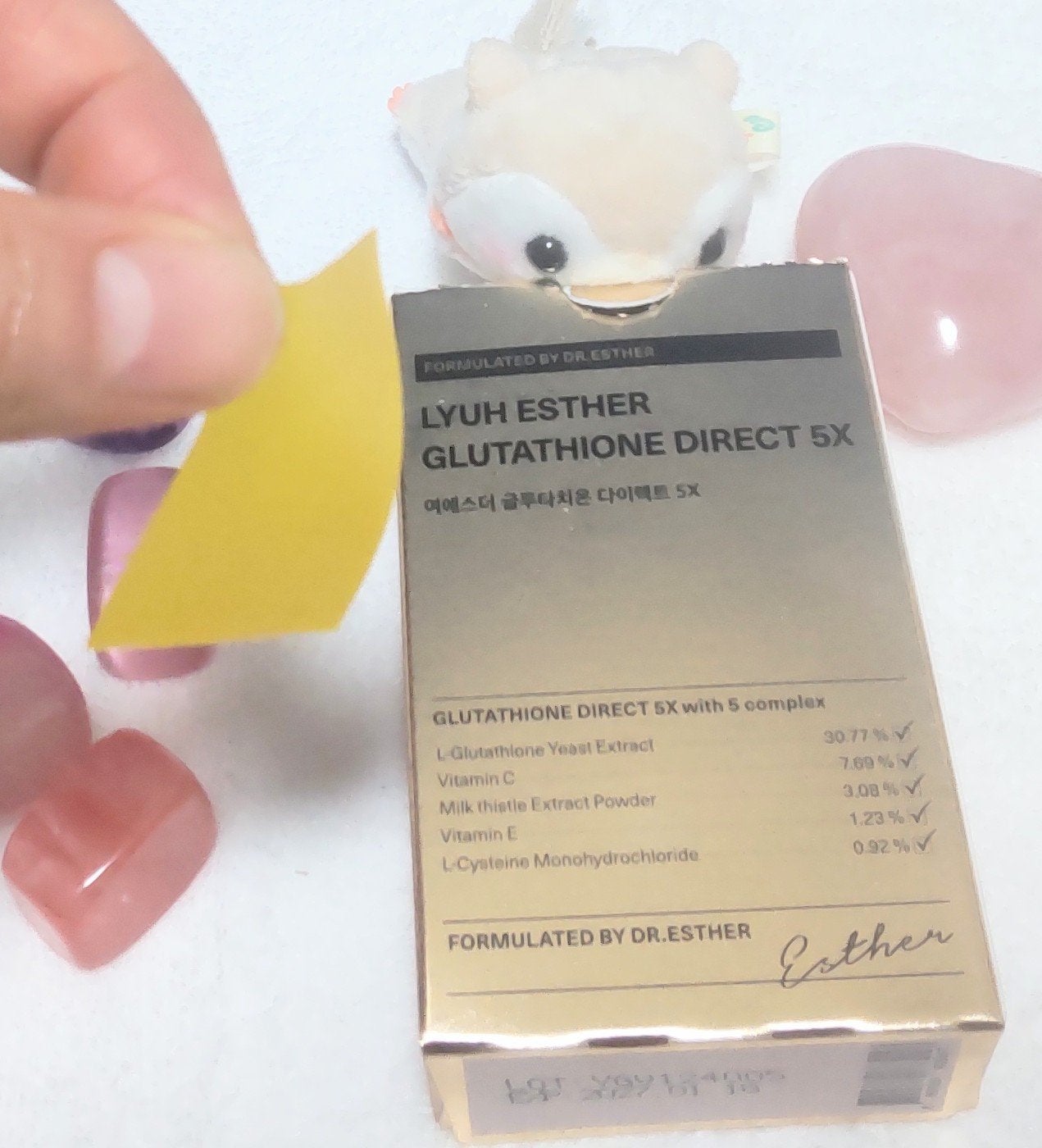 ヨエスターグルタチオンダイレクト5X/ESTHER FORMULA/美容サプリメントを使ったクチコミ(4枚目)