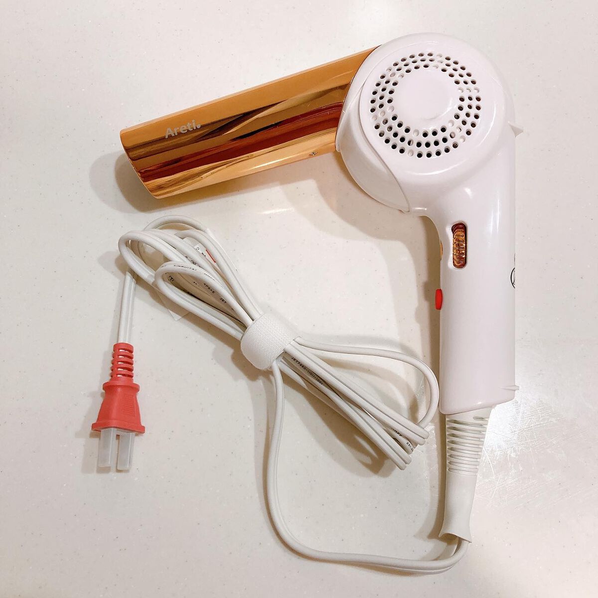 光美容 × ドライヤー ヘアケアドライヤー Kozou d1621/Areti./ドライヤーを使ったクチコミ（2枚目）