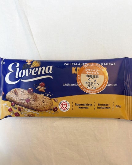 オーツ麦100オーツバー/Elovena/シリアルバーを使ったクチコミ(2枚目)