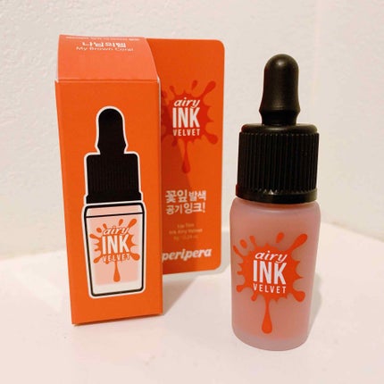 インク エアリー ベルベット/PERIPERA/口紅を使ったクチコミ(1枚目)