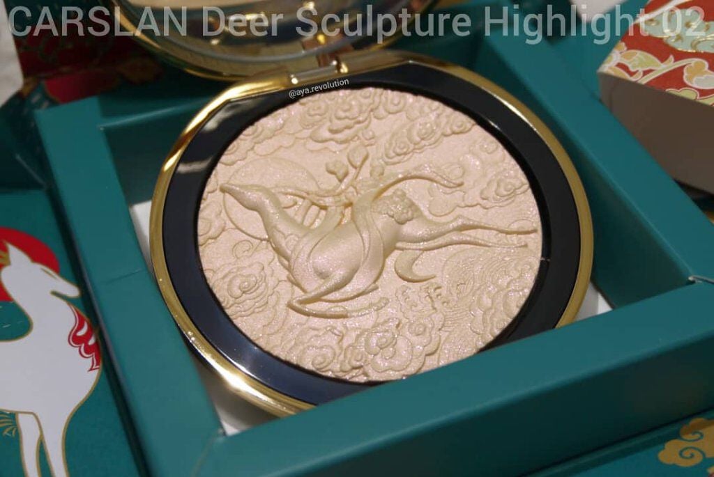 灵鹿浮雕 ハイライト/CARSLAN/パウダーハイライトを使ったクチコミ(3枚目)