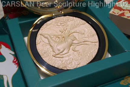 灵鹿浮雕 ハイライト/CARSLAN/パウダーハイライトを使ったクチコミ(3枚目)