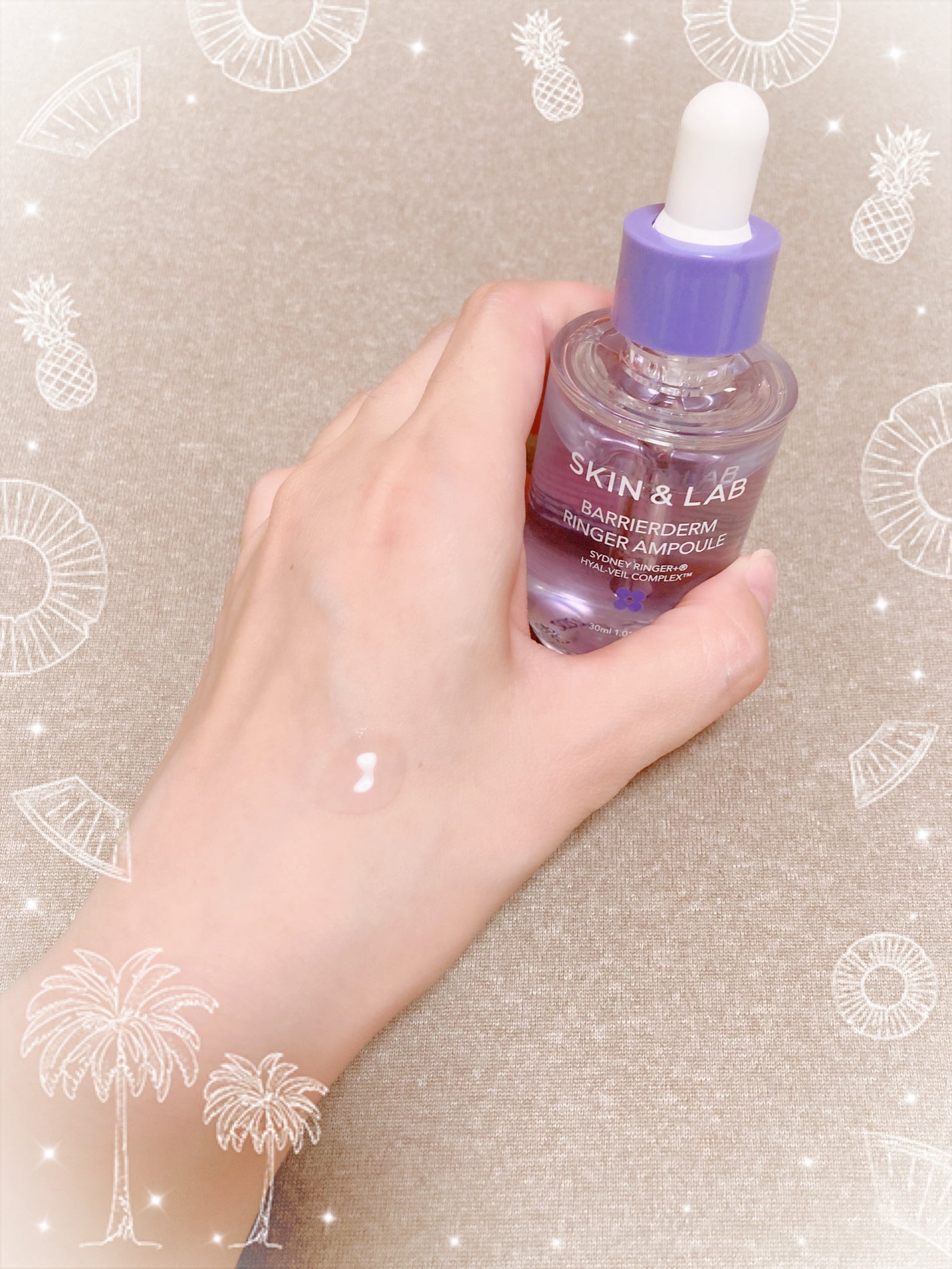 バリアダームリンガーアンプル/SKIN&LAB/美容液を使ったクチコミ(2枚目)