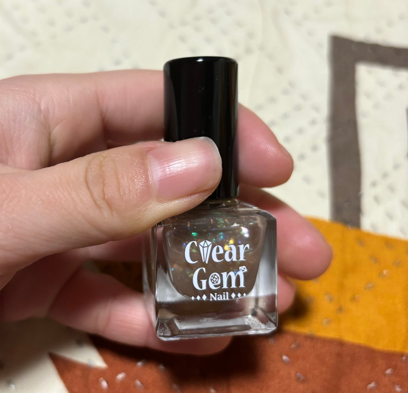 クリアジェムネイル/セリア/マニキュアを使ったクチコミ(2枚目)