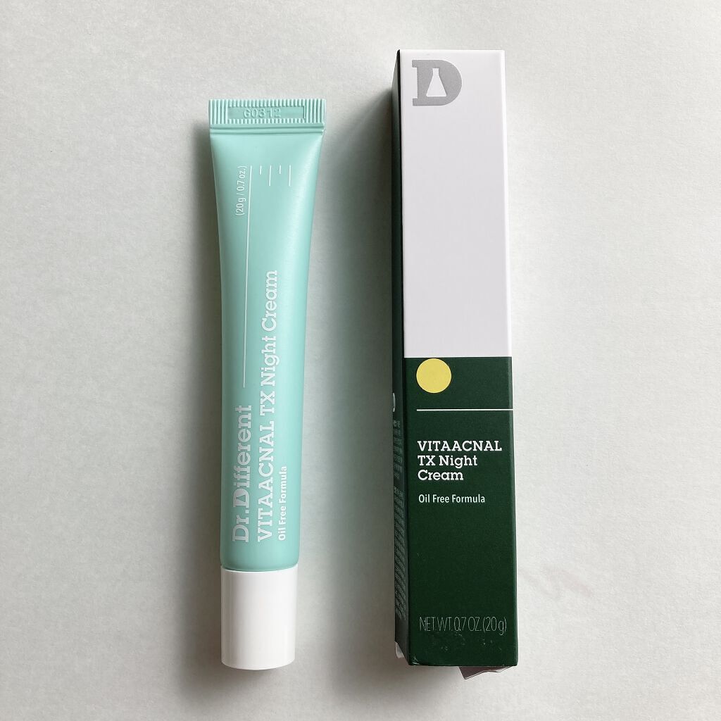 ビタアクナル TX ナイトクリーム/Dr.Different/フェイスクリームを使ったクチコミ（1枚目）