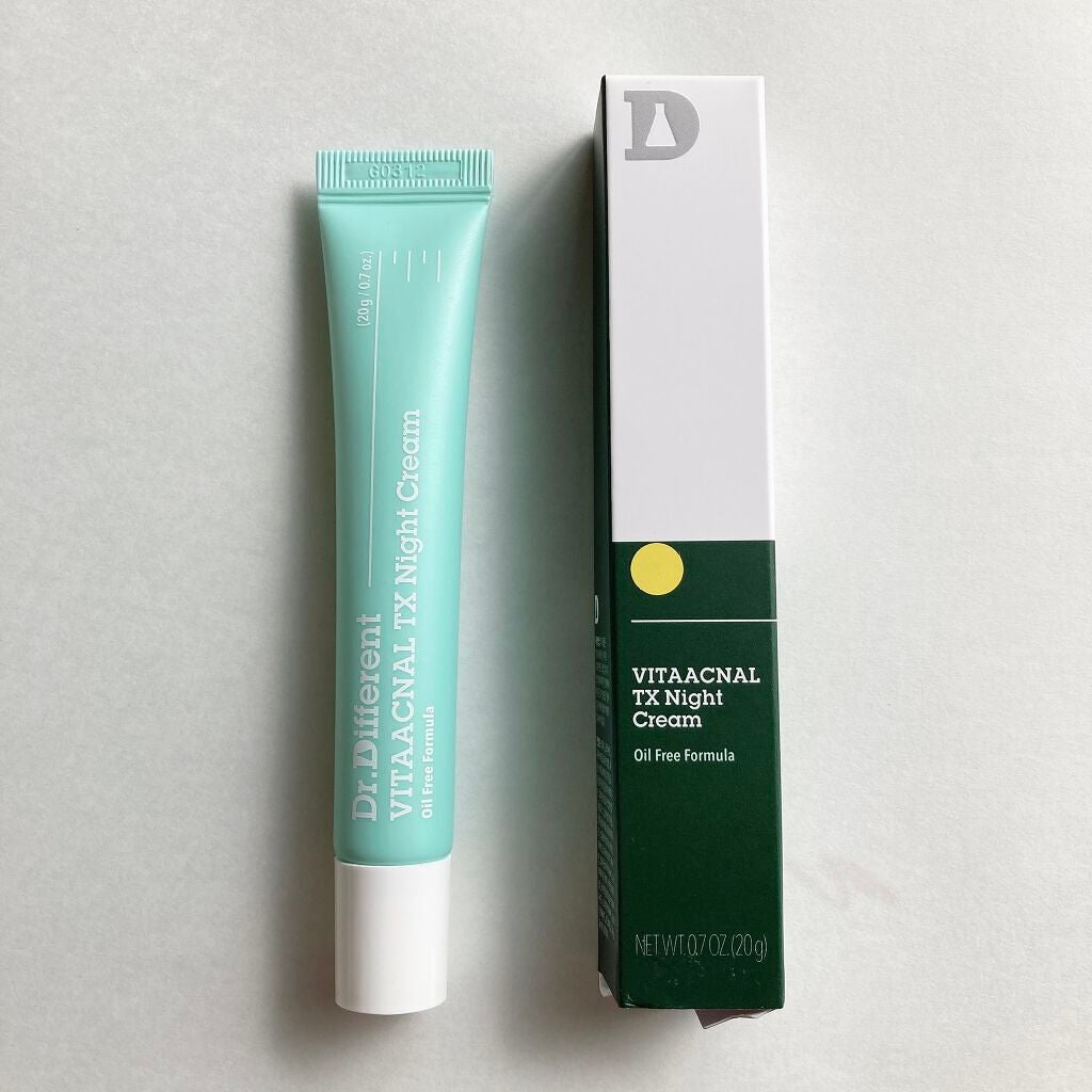 ビタアクナル TX ナイトクリーム/Dr.Different/フェイスクリームを使ったクチコミ(1枚目)