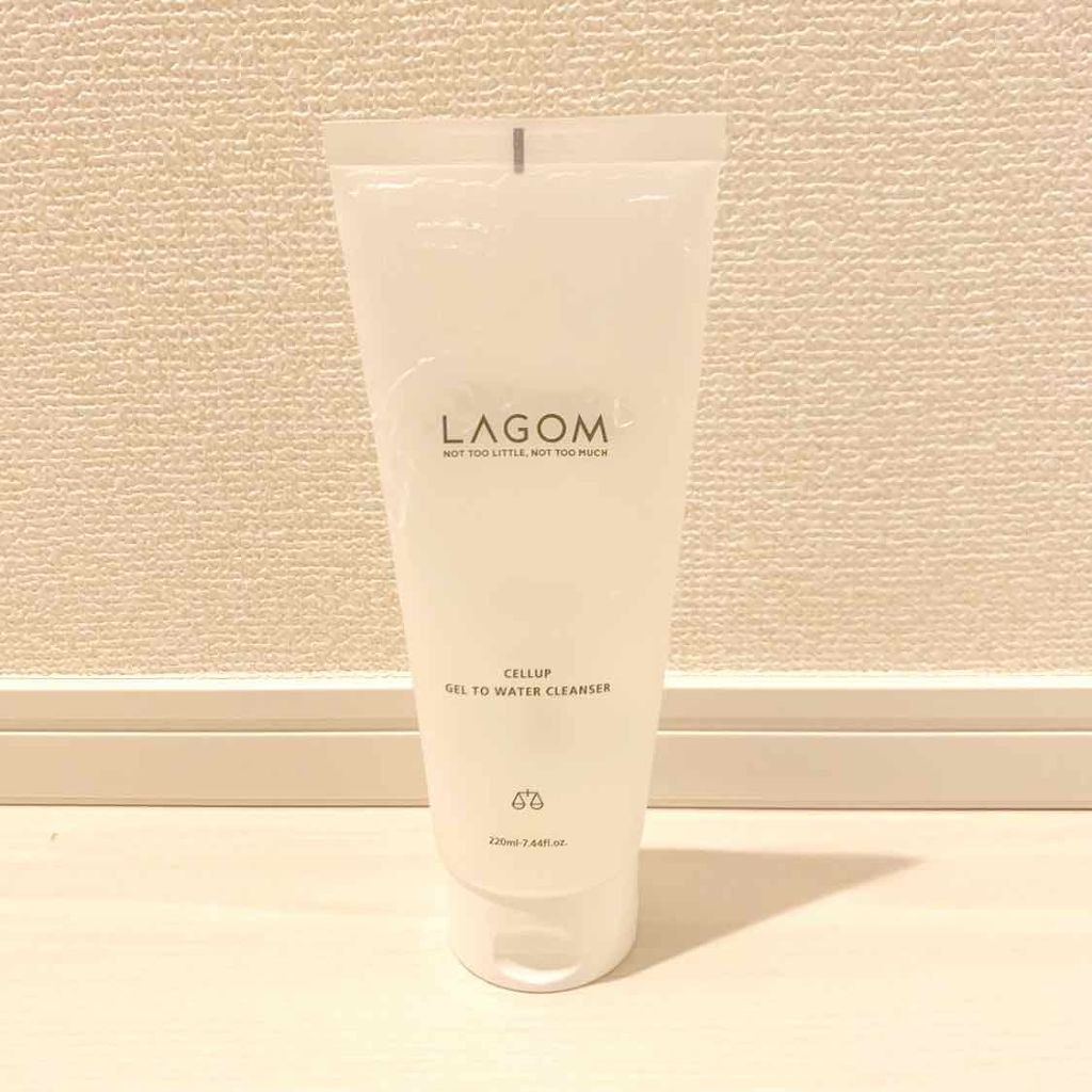 ラゴム ジェルトゥウォーター クレンザー(朝用洗顔)/LAGOM /その他洗顔料を使ったクチコミ（2枚目）